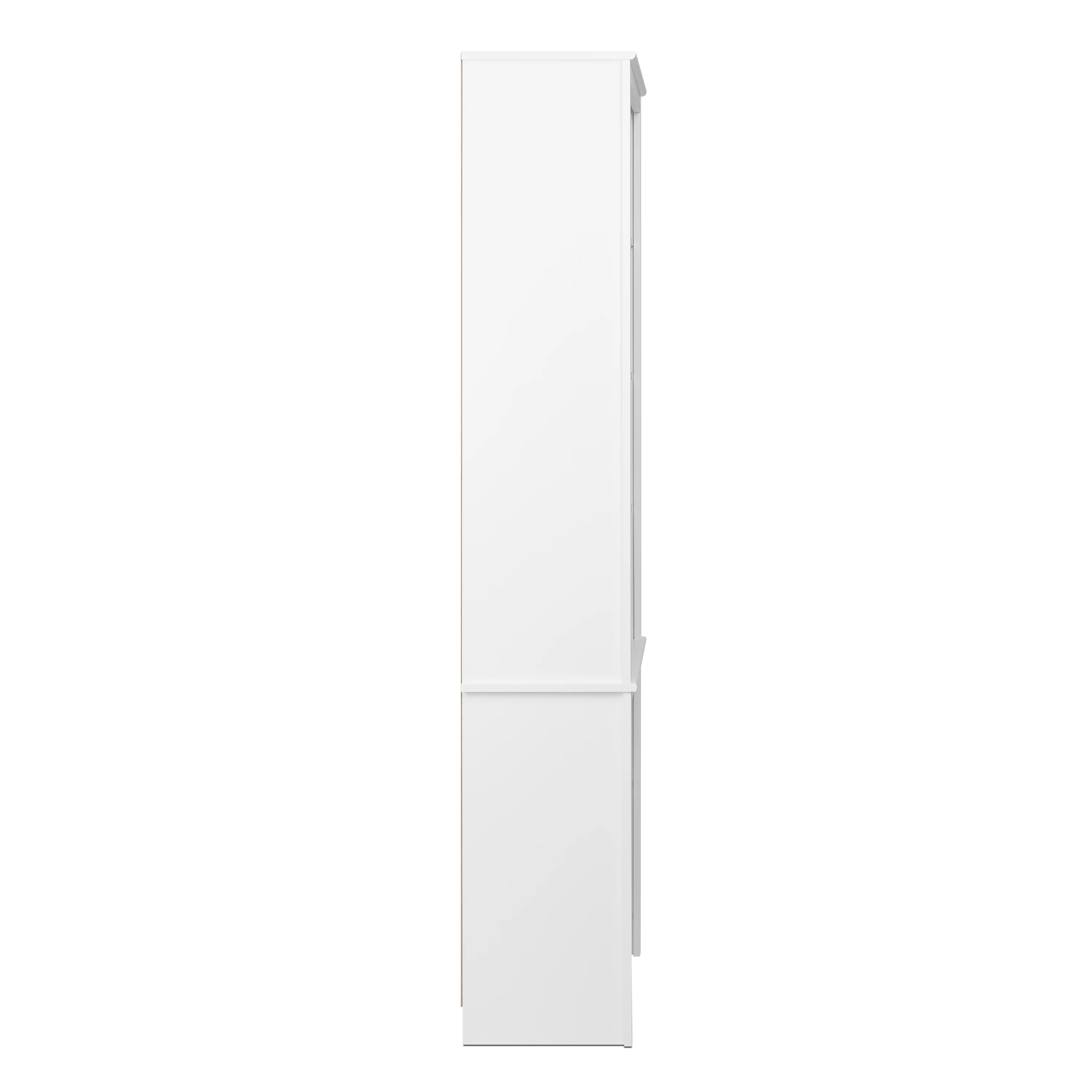 Prepac Home Office Modern 80" Tall Bookcase with Adjustable Shelves, White