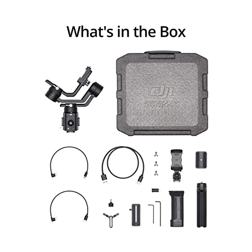 DJI Ronin-SC, 3-Axis Camera Stabilizer, up to 2kg (4.4lbs) Payload, Lightweight Design, Dynamic Stability, Automated Features