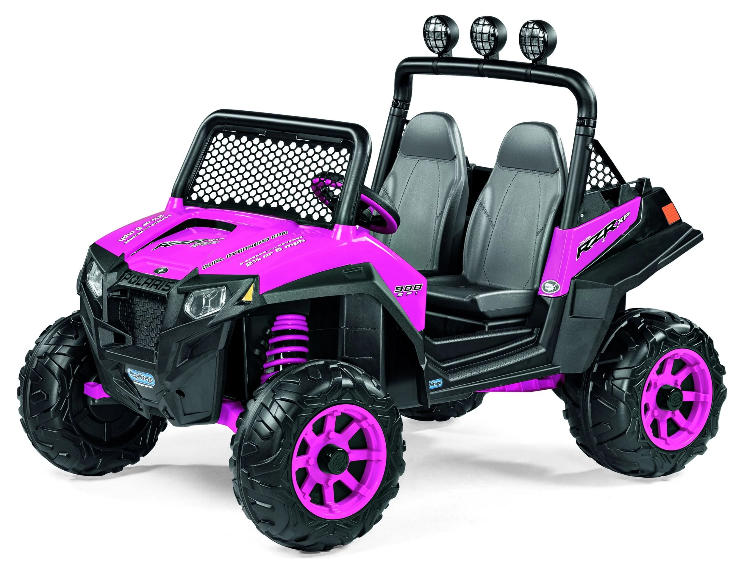 Peg Perego Polaris Ranger RZR 900 12-Volt Battery-Powered Ride-On, Red