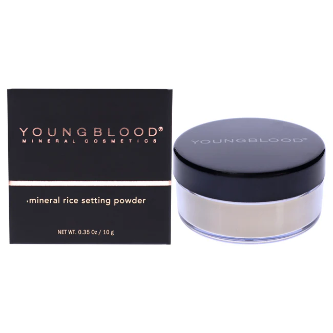 Mineral Rice Setting Powder - Light by Youngblood for Women - 0.42 oz Powder
