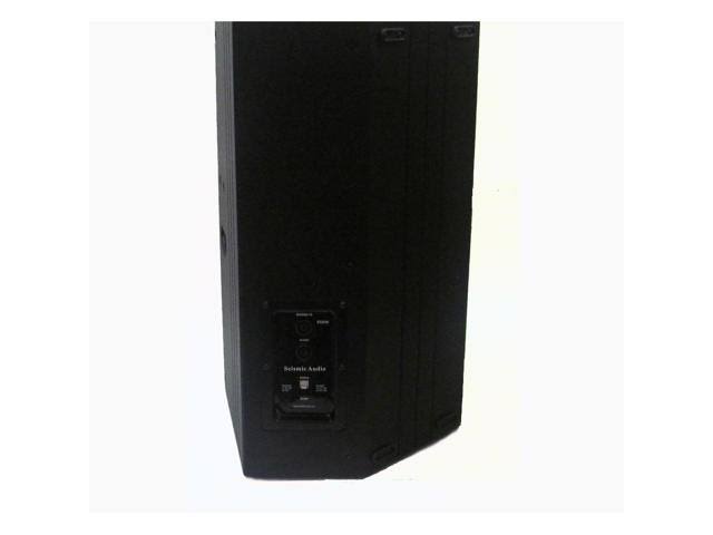 Seismic Audio Pair of Premium 15 inch Full Range / Bi-Amp 2-Way Loudspeaker Cabinets - Pa/dj New - Magma-15-Pair