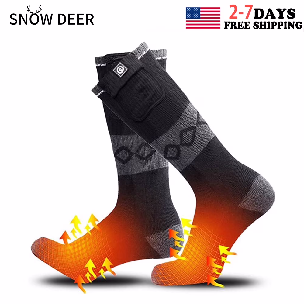 SNOW DEER Heated Socks