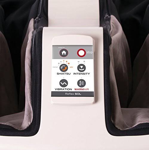 Human Touch - Reflex Sol Foot and Calf Massager - Black/White