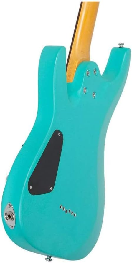 Schecter C-6 Deluxe 6-String Electric Guitar (Right-Hand, Satin Aqua)