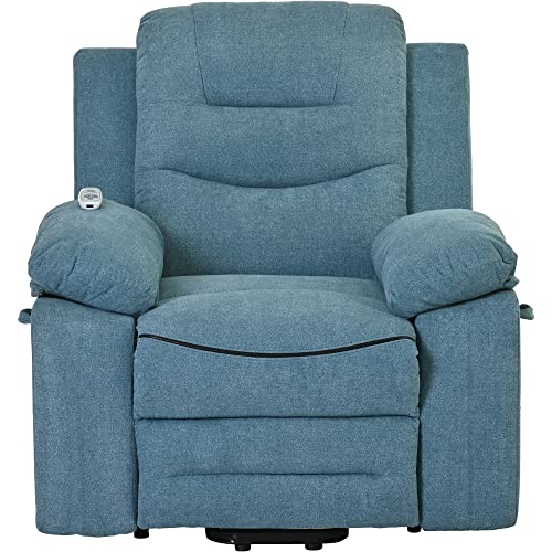 Massage Recliner,Power Lift Chair for Elderly with Adjustable Massage and Heating Function