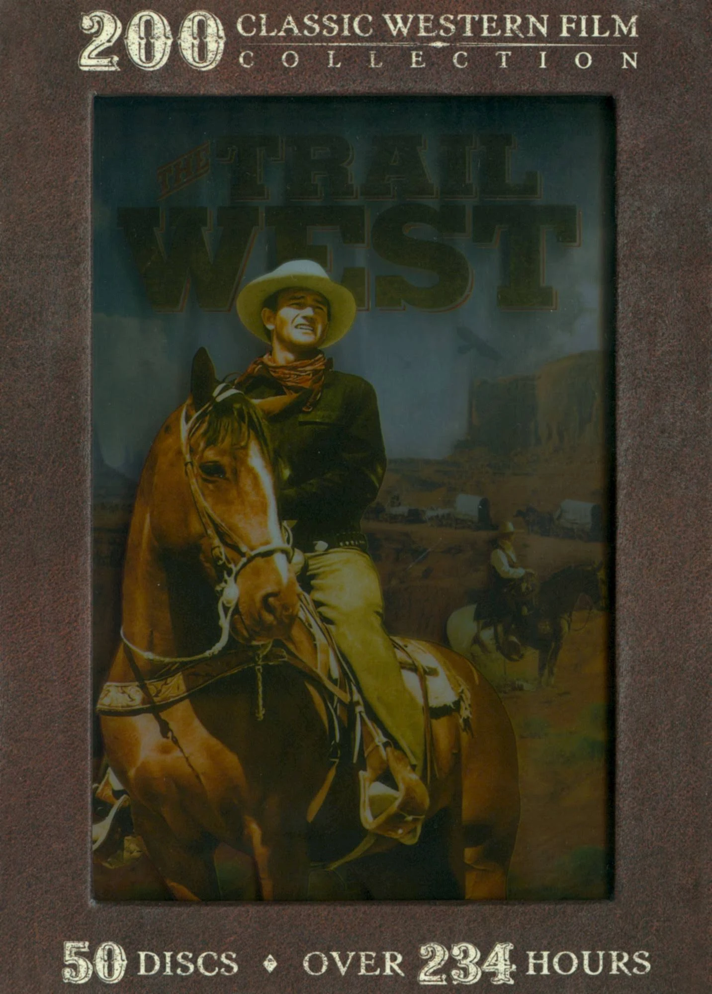 Trail West: 200 Classic Western Films, 50-Disc [DVD]