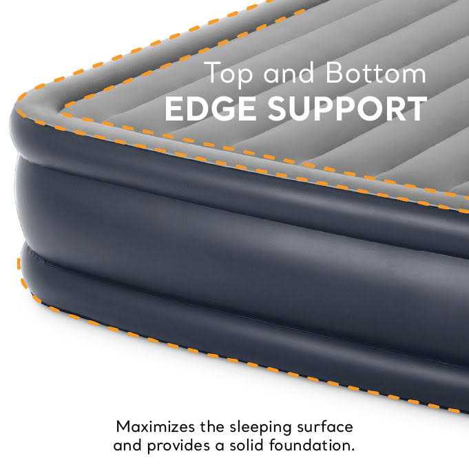 Intex Dura Beam Deluxe Pillow Raised Airbed - Sports Supplies Online Store