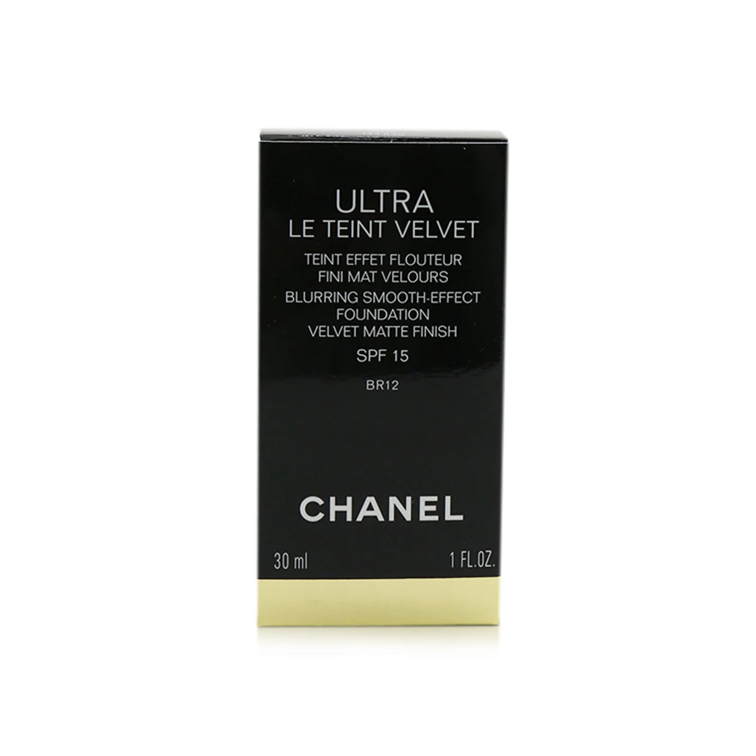 Chanel Ultra Le Teint Velvet Blurring Smooth Effect Foundation SPF 15 - # BR12 (Beige Rose) 30ml/1oz