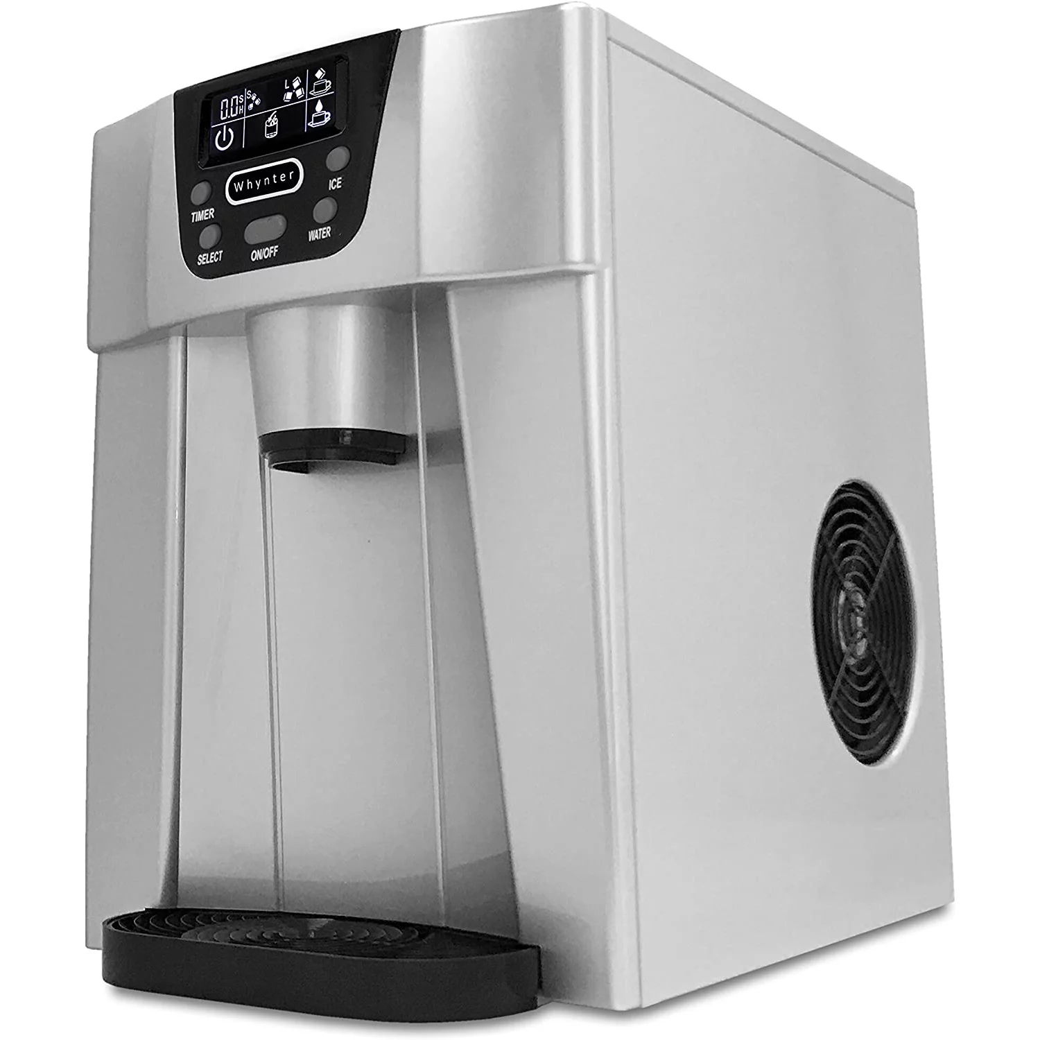 Whynter IDC-221SC Countertop Direct Connection Ice Maker and Water Dispenser – Silver