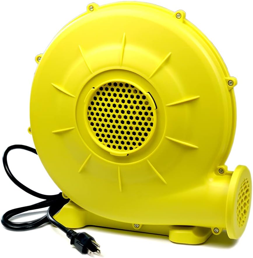 Air Blower, 1 Hp Bounce House Blower, 750 Watt Air Blower for Inflatables Bouncy Castle Slide House Jumper
