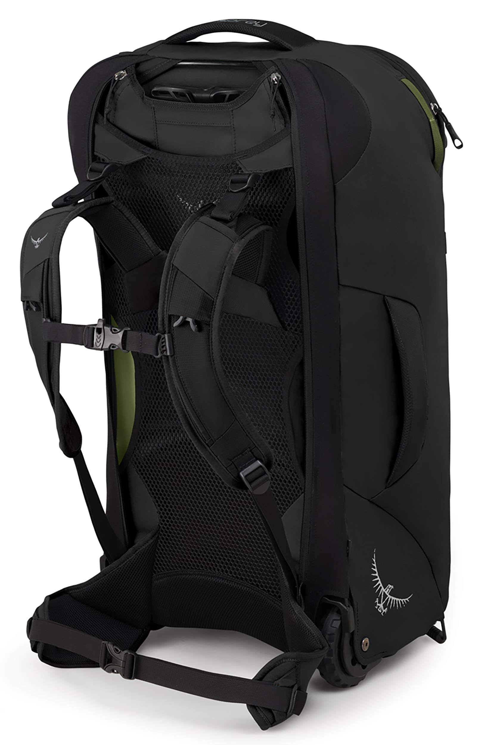 Osprey Farpoint 65 Wheeled Travel Pack, Black