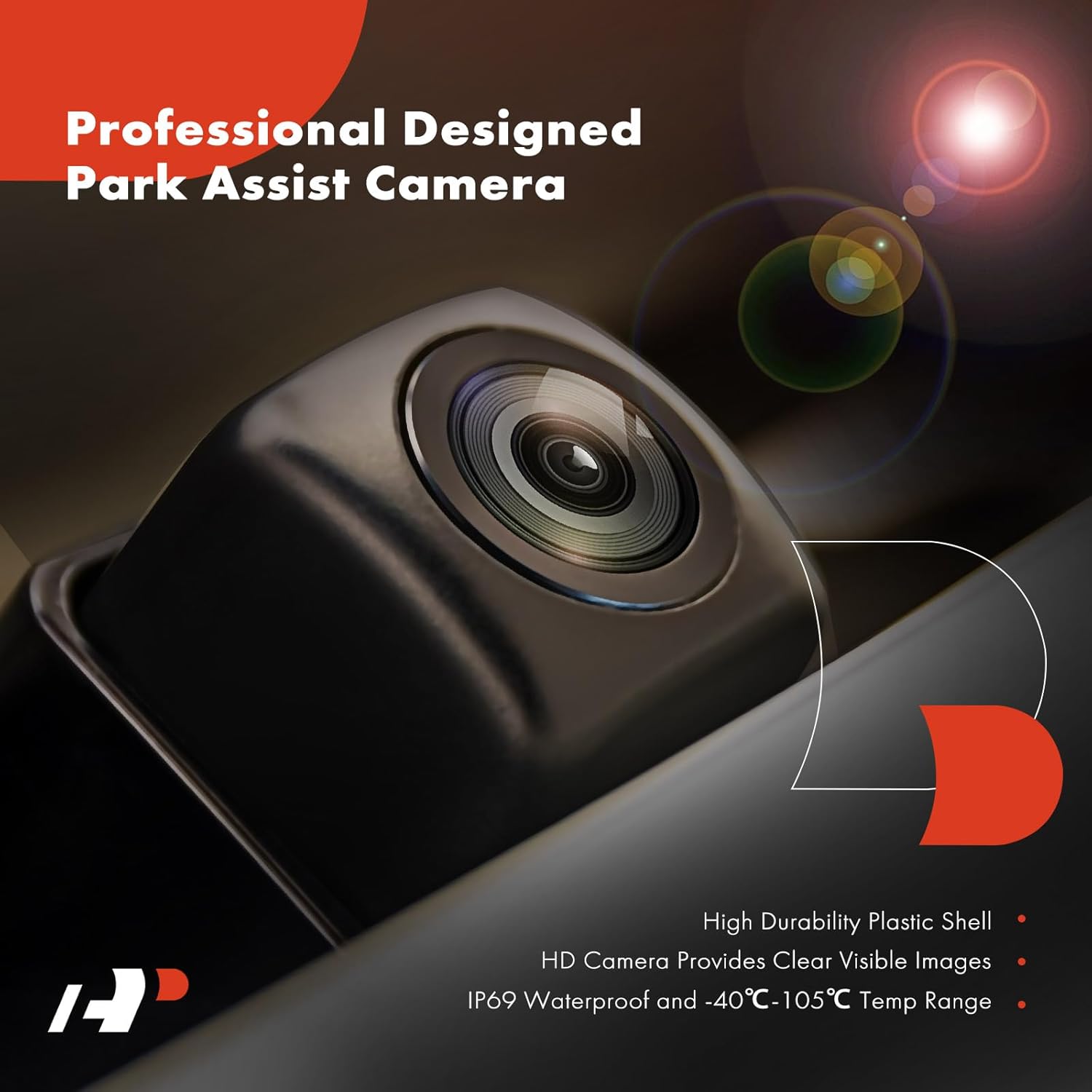 A-Premium Park Assist Camera Rear View Backup Reverse Camera Compatible with Select Toyota Models - 2009 2010 2011 2012 RAV4 - Replace# 8679042020
