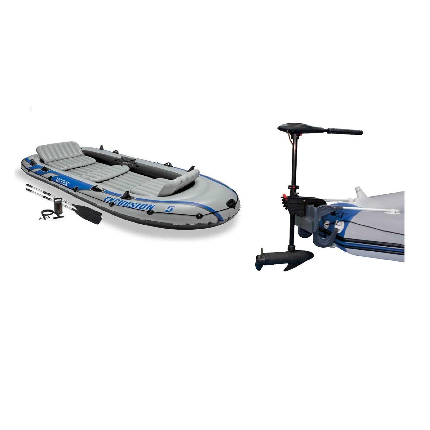 Intex Excursion 5 Person Inflatable Raft - Sports Supplies Online Store