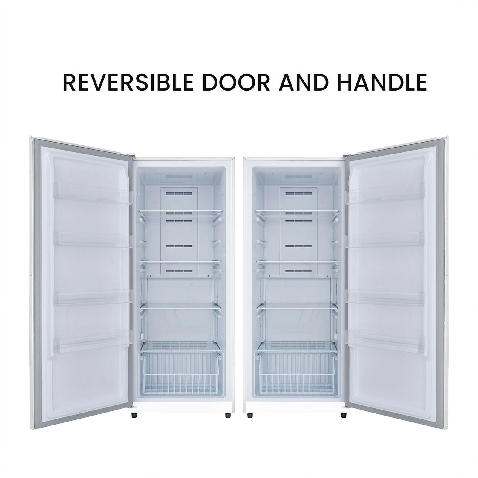 Conserv 17 cu.ft. Convertible Upright Freezer/Refrigerator Garage Ready in white