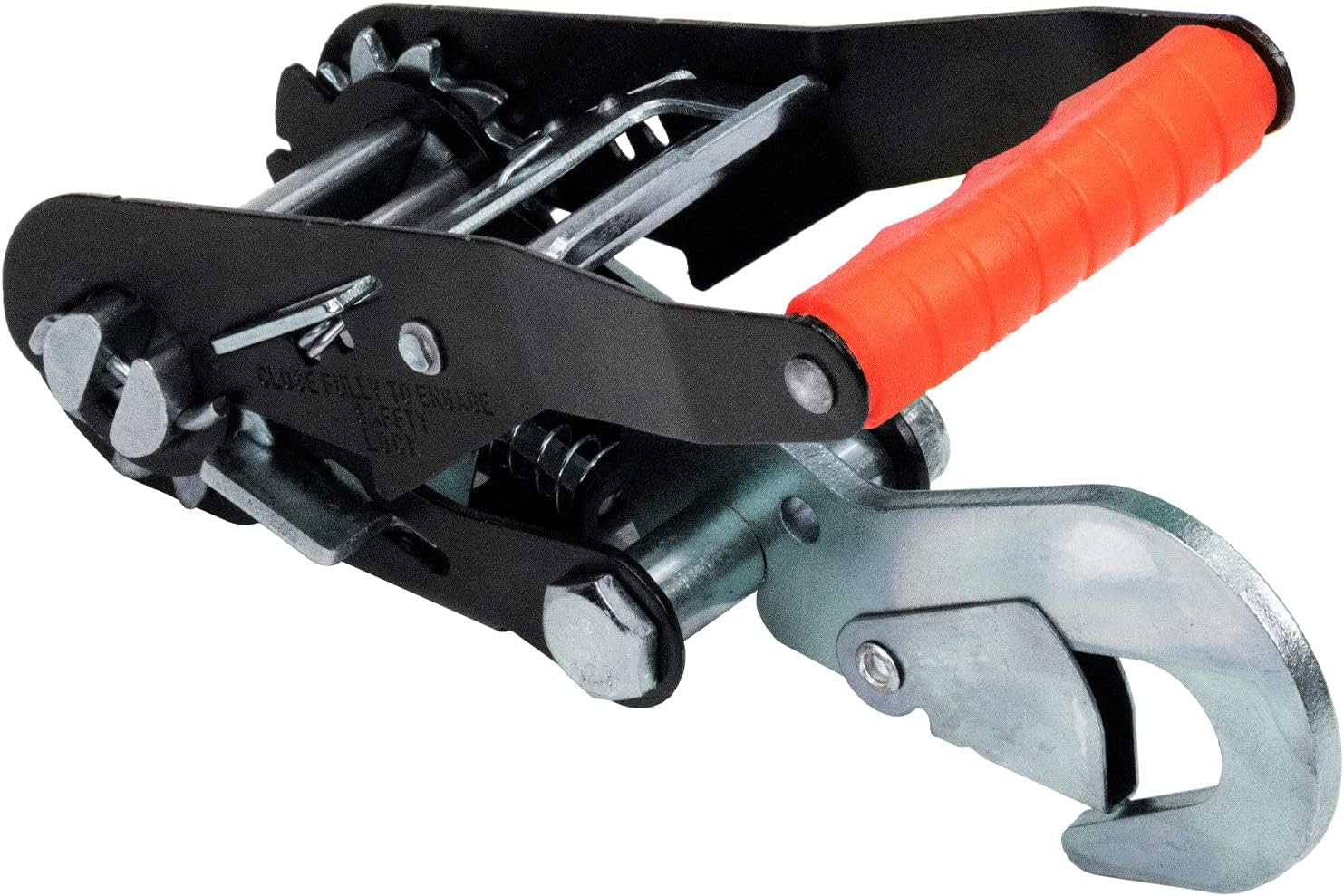 VULCAN Car Tie Down Kit - Adjustable Loop - Snap Hooks - Classic Yellow - Complete Kit Includes 4 Straps and 4 Ratchets