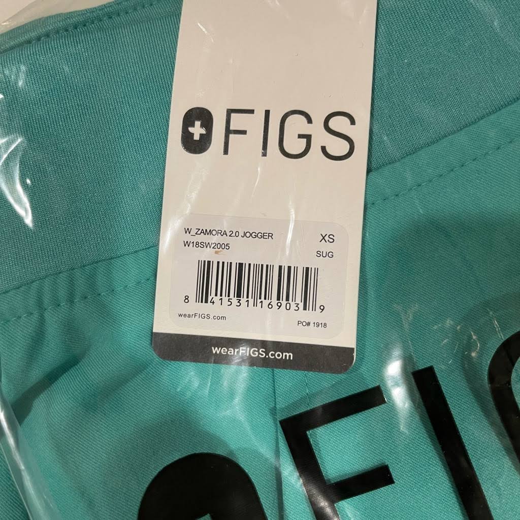 Figs Other | Xs Surgical Green One Pocket Scrub Top | Color: Blue/Green | Size: Xs | Auttummnnn&s Closet
