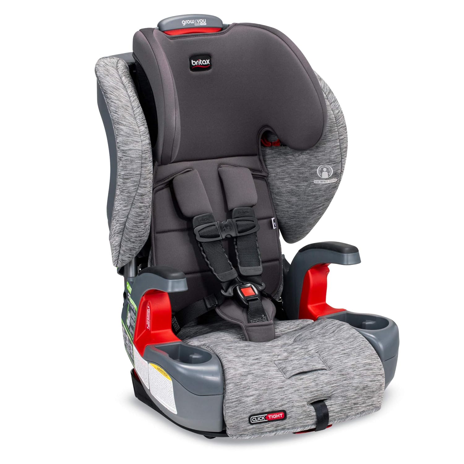 Britax Grow with You ClickTight Harness-2-Booster Car Seat, Cool Flow Teal