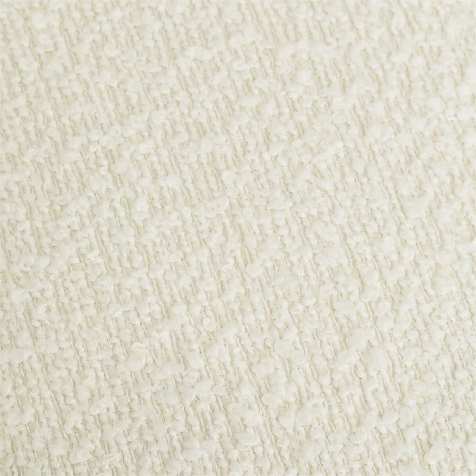 James Mid Century Modern Luxury Living Room White Boucle Fabric Couch