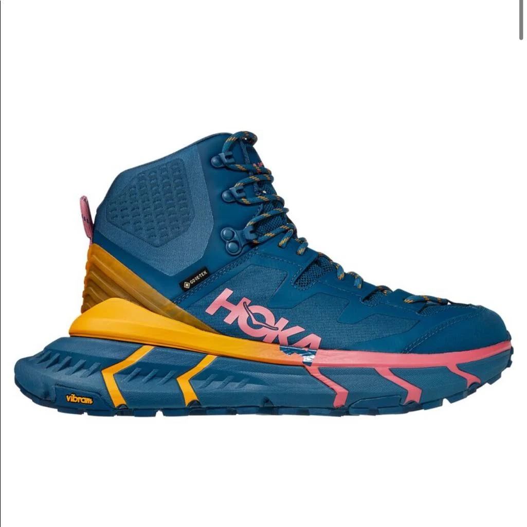 Hoka One One Tennine Hike Gore-Tex &Moroccan Blue / Saffron& 10