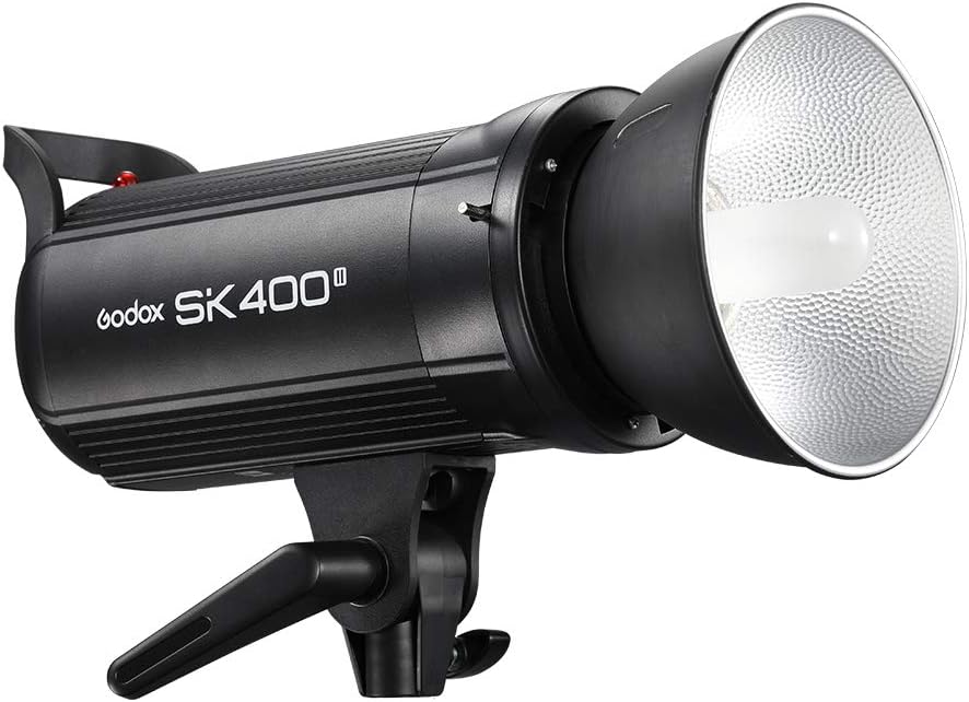 Godox 2 Pack SK400II 800Ws Studio Strobe Flash Monolight Light Bowens Mount Kit for Studio Shooting