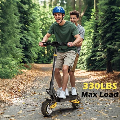 800W/2000W e Scooter for Adults Electric Scooter with Seat 10" Off Road Pneumatic Tires Long Range Motorized e-Scooter,28-35MPH
