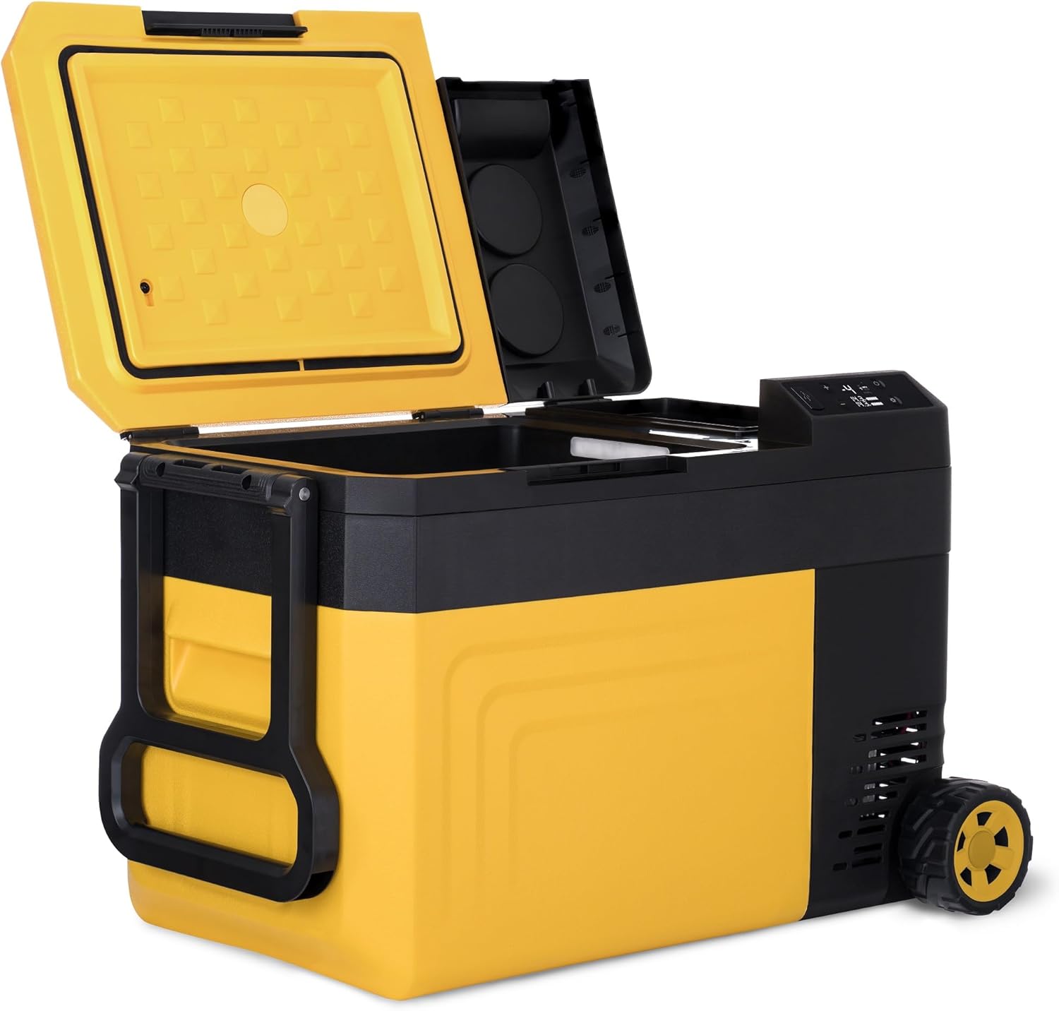 Newair 25 Qt. Portable Electric Cooler, 12v Car Mini Fridge, Hard Lunch Box for Jobsite, Workshop