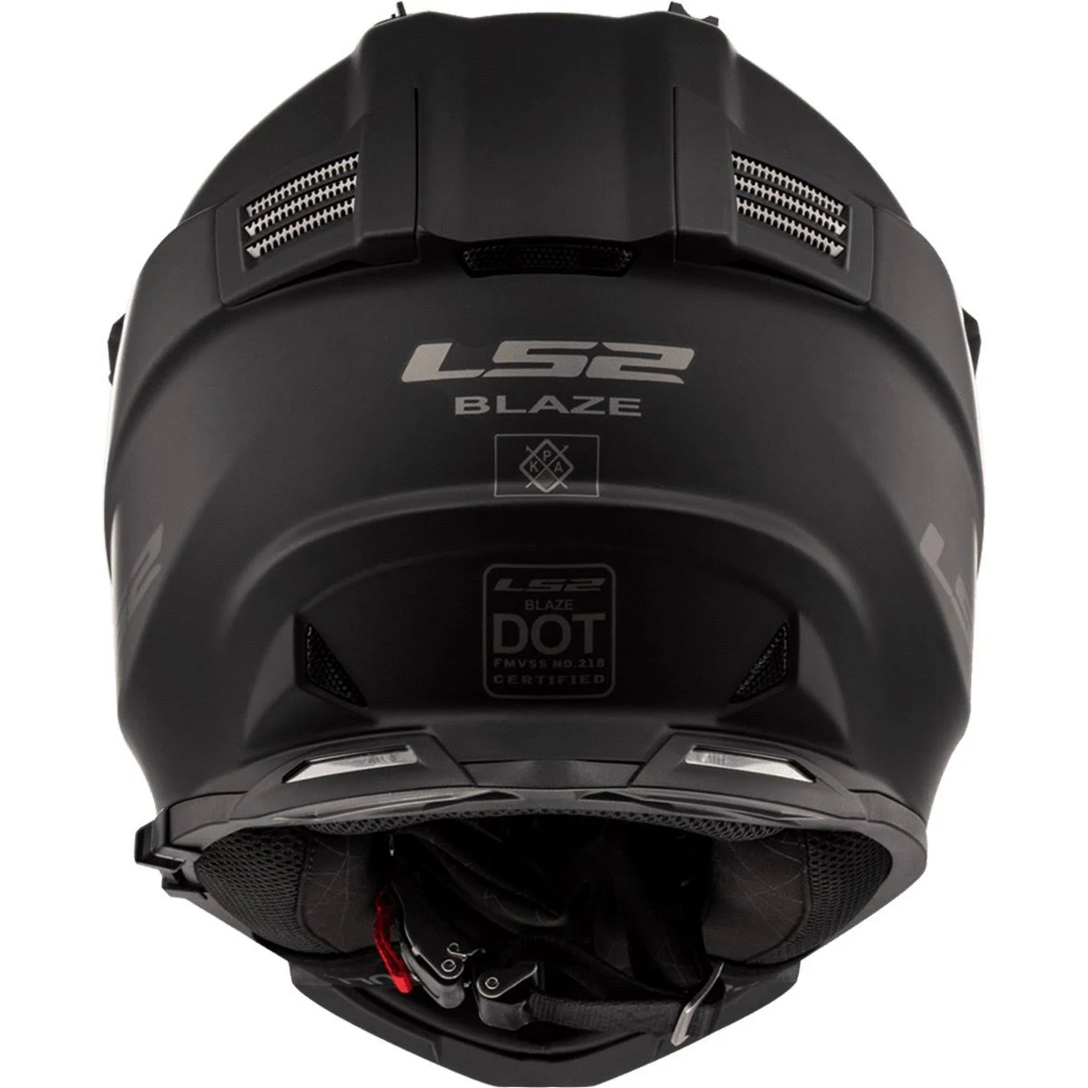 LS2 Blaze Solid Adventure Adult Off-Road Helmets Gloss White / X-Large