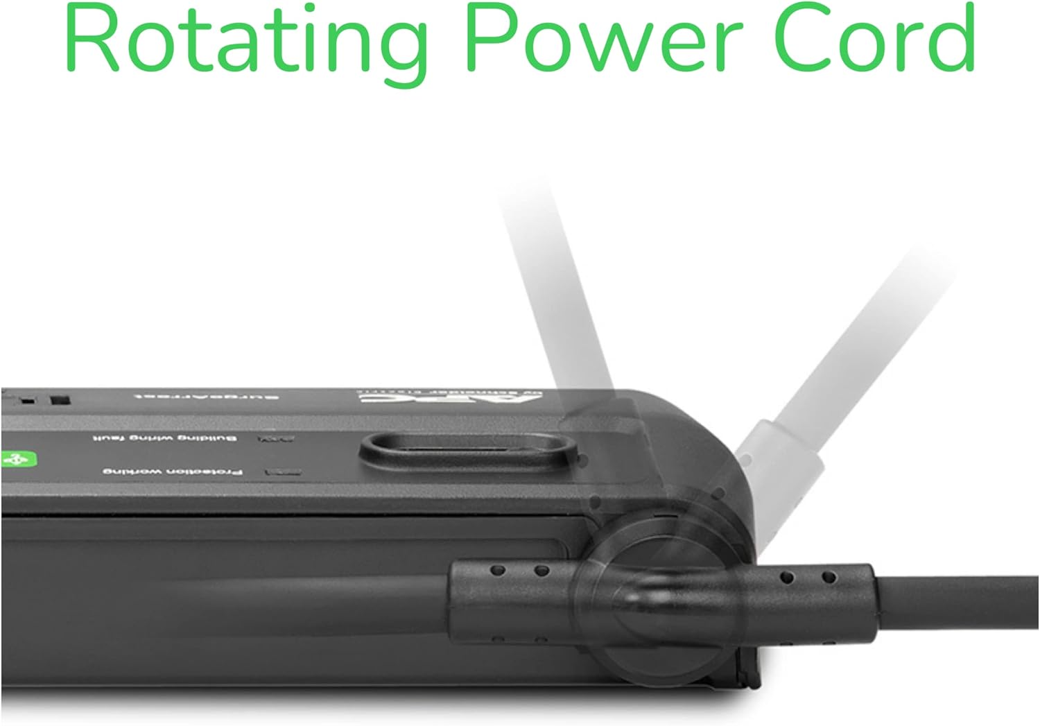 APC Surge Protector with USB Ports, P11U2, 2880 Joule, 8' Cord, Flat Plug,11 Outlet Power Strip Black Pack of 2