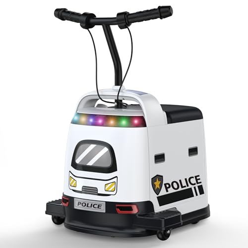 ANPABO 24V Kids Riding Toys for 3-12, 180W Quiet Brushless Motor, Max 5Mph, Ride On Toys w/Stepless Throttle, Safety Speed Limit