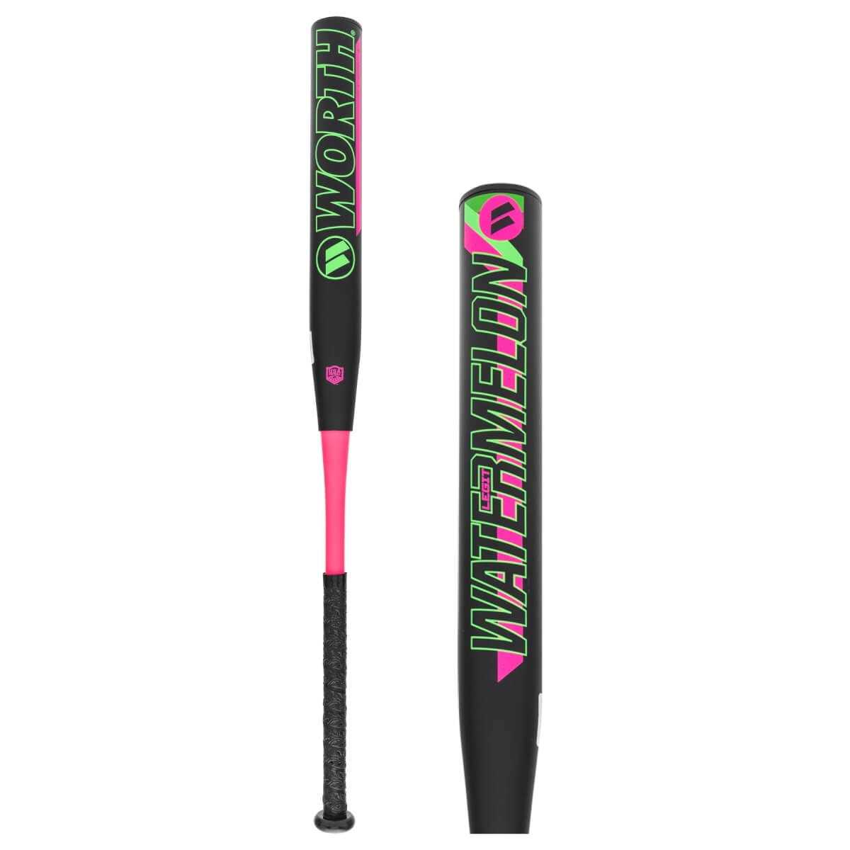 2024 Worth Watermelon 13.5 XL USA Slowpitch Softball Bat - Sports Supplies Online Store