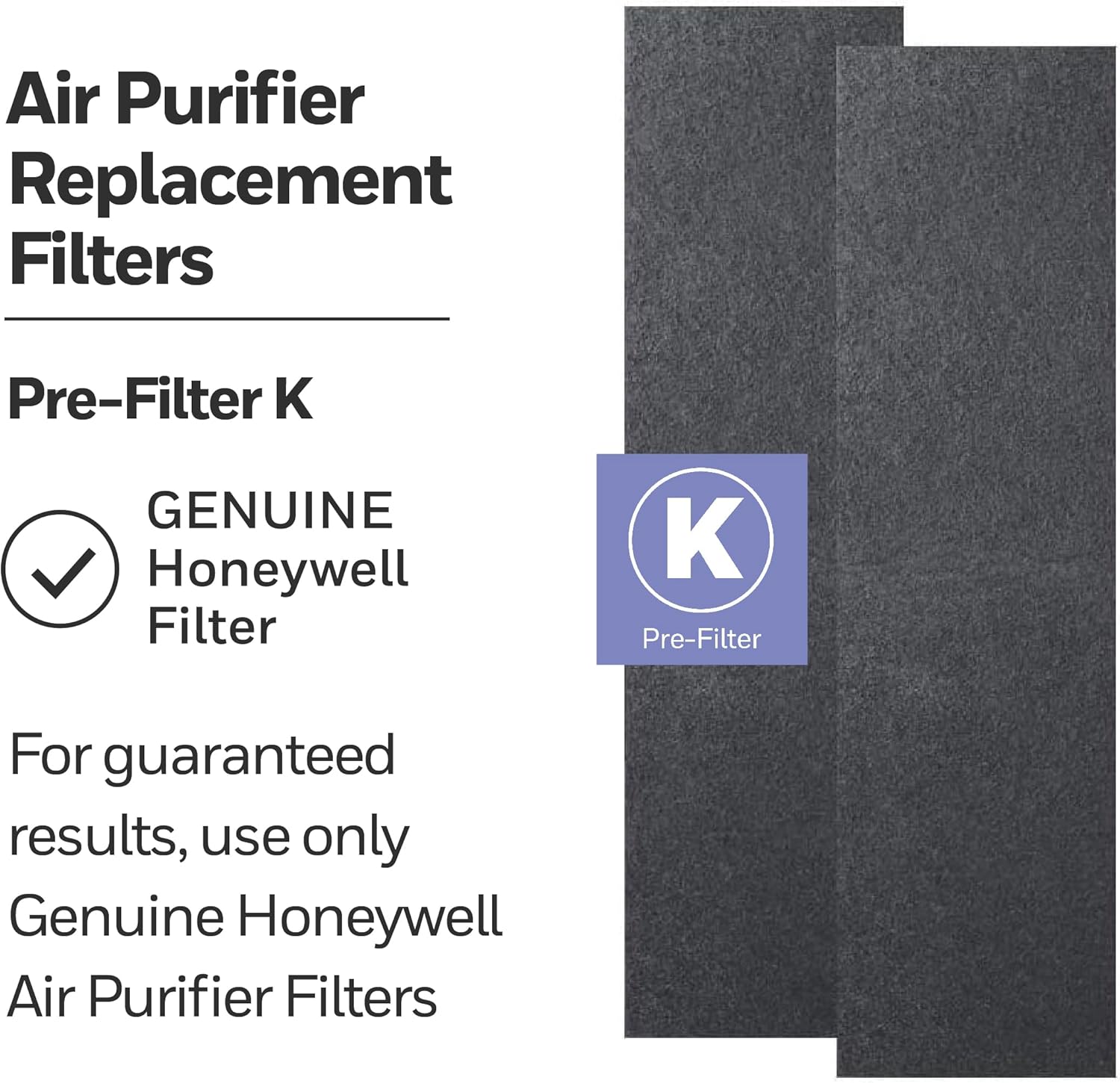 Honeywell HFD320 Air Genius 5 Air Purifier with Permanent Washable Filter Large Rooms (250 sq. ft.) Black