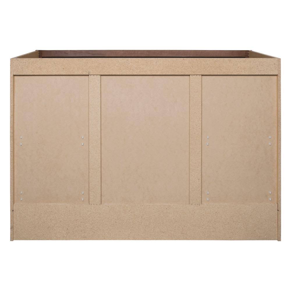 Glacier Bay Hampton 48 in. W x 21 in. D x 33.5 in. H Bathroom Vanity Cabinet Only in Cognac HCOG48DY