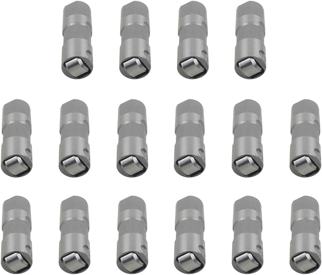 TEKKOAUTO 16 Pcs Hydraulic Roller lifters Valve Lifter Compatible with GM Chevy Silverado Cadillac Buick GMC Pontiac LS1 LS2 LS7 LS3 LQ4 LQ9 HL124