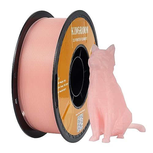 Kingroon Silk PLA Bundle 3D Printer Filament, Dimensional Accuracy +/- 0.03 mm, 10 kg Spool(22lbs)