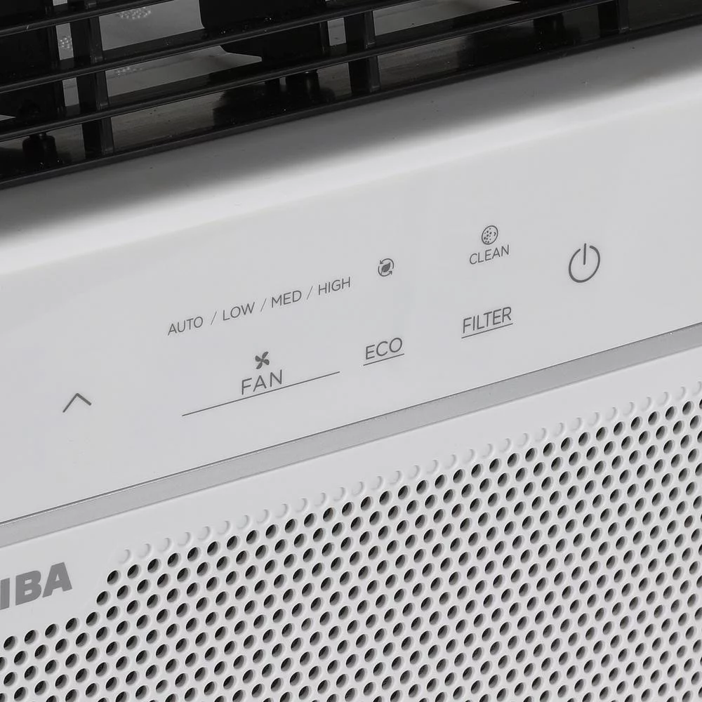 Restored Toshiba 10,000 BTU 115V WiFi Portable Air Conditioner with Dehumidifier Mode (Refurbished)