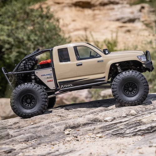 Axial RC Crawler 1/6 SCX6 Trail Honcho 4 Wheel Drive RTR (Transmitter and Receiver Included, Battery and Charger Not Included), Sand, AXI05001T2