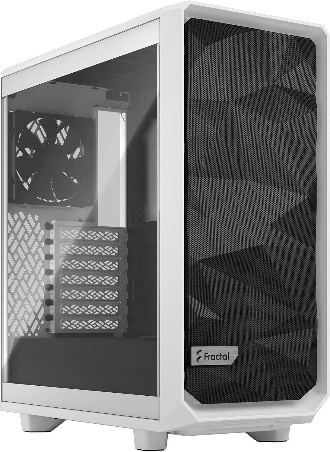 Fractal Design FD-C-MES2C-01 Meshify 2 Compact Black Solid ATX Mid Tower Computer Case (Black)