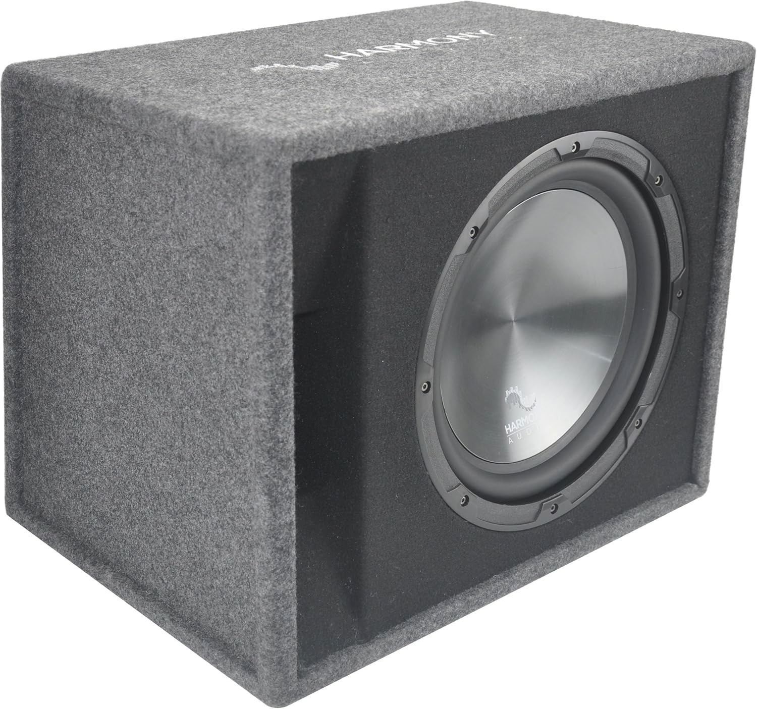 Harmony Audio HA-RD12 Car Rhythm Loaded Dual 12 Vented 1200W Sub Box Enclosure