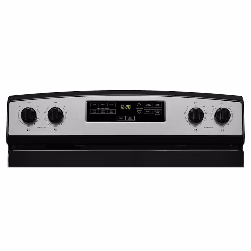 30 in. 4-Element Freestanding Electric Range in Stainless Steel