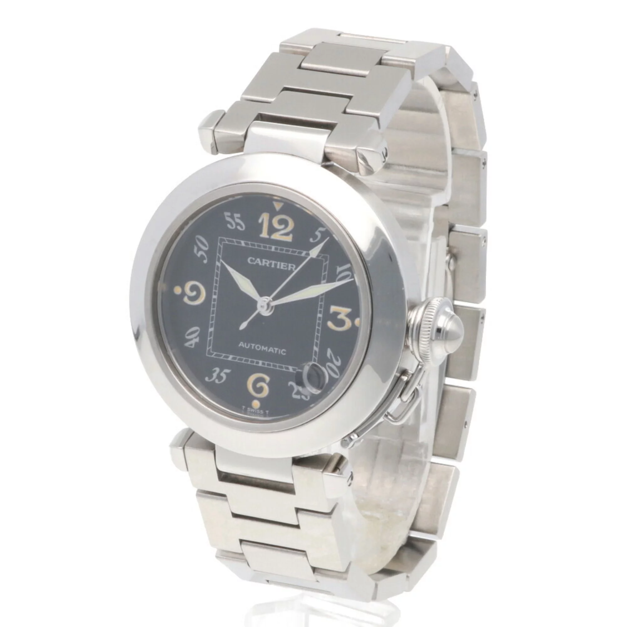 Pre-Owned Cartier CARTIER Pasha C watch stainless steel 2324 unisex (Good)