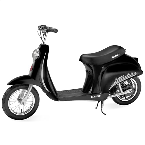 Razor Pocket Mod Miniature Euro 24V Electric Kids Ride On Retro Scooter - Radiant Selections