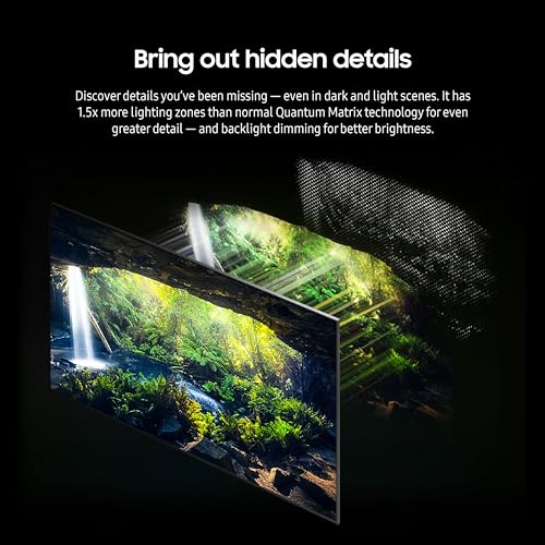 SAMSUNG 85-Inch Class QLED 8K QN800D Series Neo Quantum HDR Smart TV w/Dolby Atmos, Object Tracking Sound+, AI Motion Enhancer