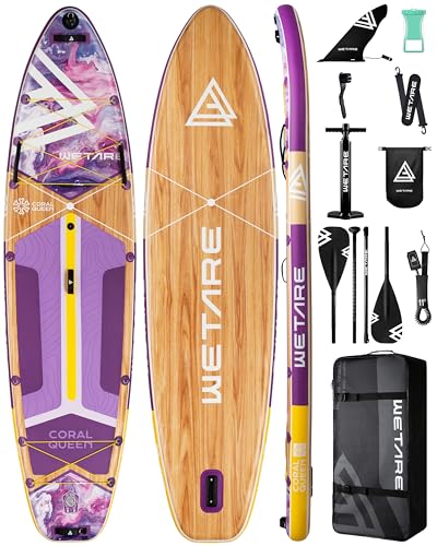 11'6"x35" Inflatable Paddle Board, 450lbs Extra Wide Stand Up Sup Board for Adults