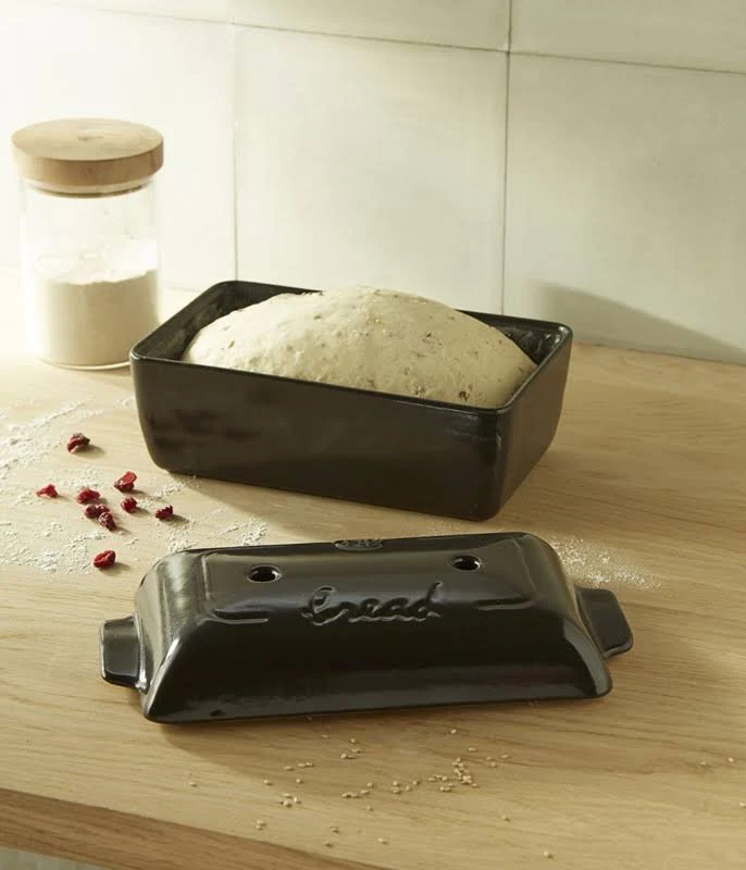 Emile Henry Charcoal Bread Loaf Baker