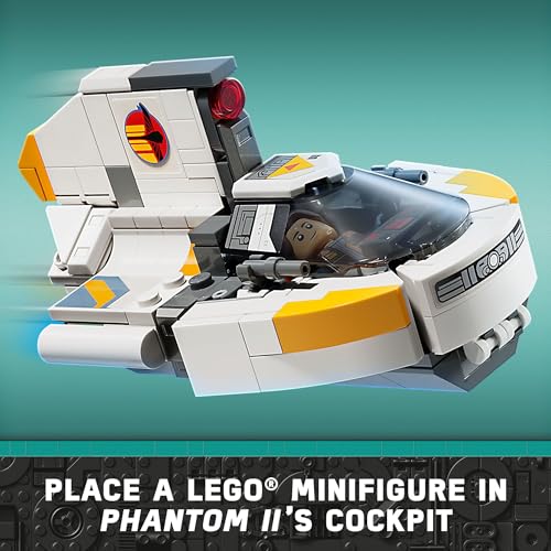 LEGO Star Wars: Ahsoka Ghost & Phantom II, Star Wars Playset Inspired by The Ahsoka Series
