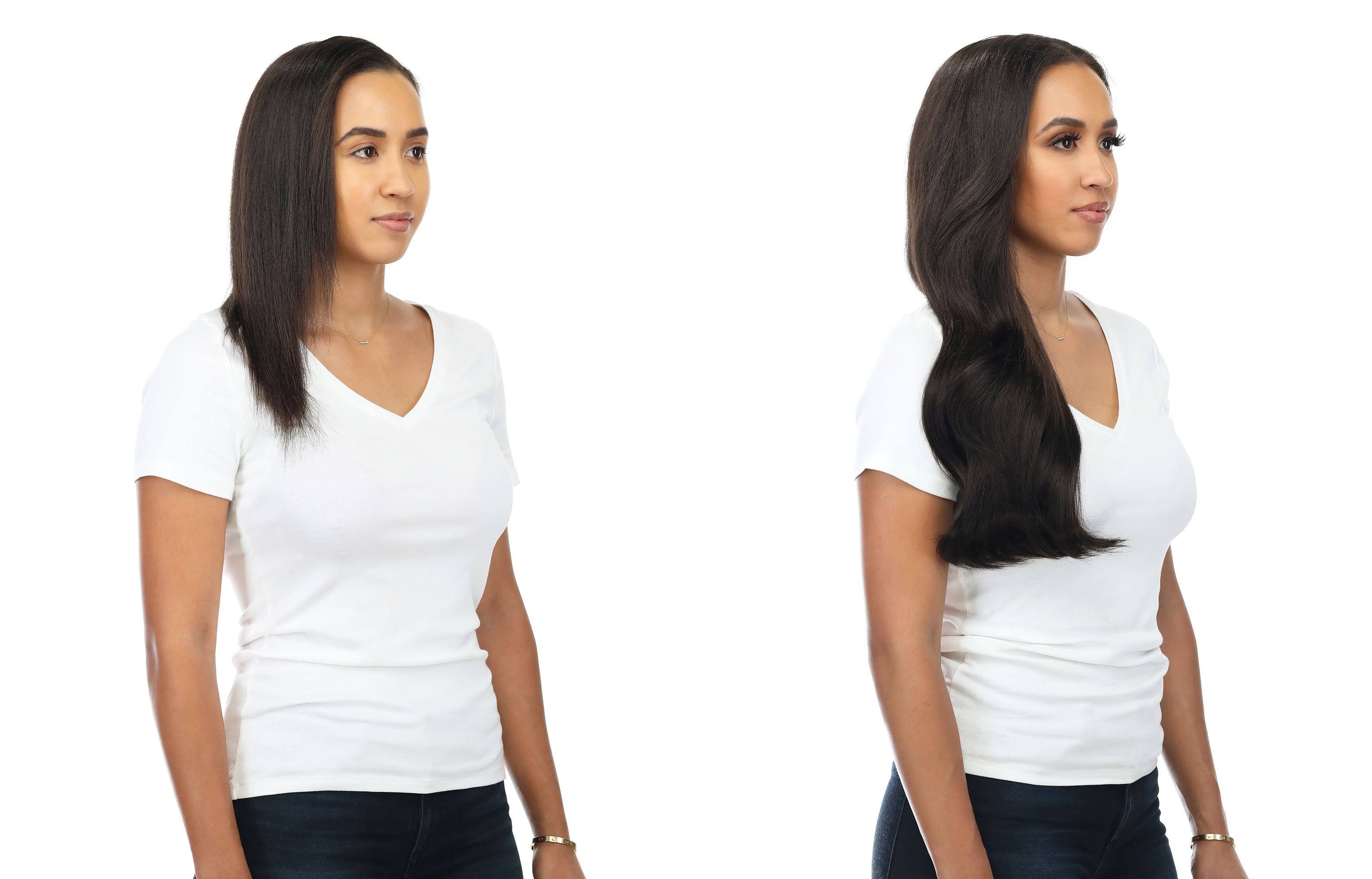 BELLAMI Khaleesi 280g 20x22 Off Black (1B) Hair Extensions