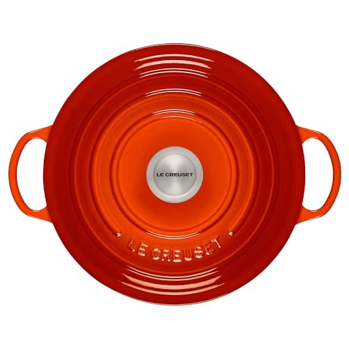 Le Creuset Signature Cast Iron Chef's Oven, 7.5qt, Flame