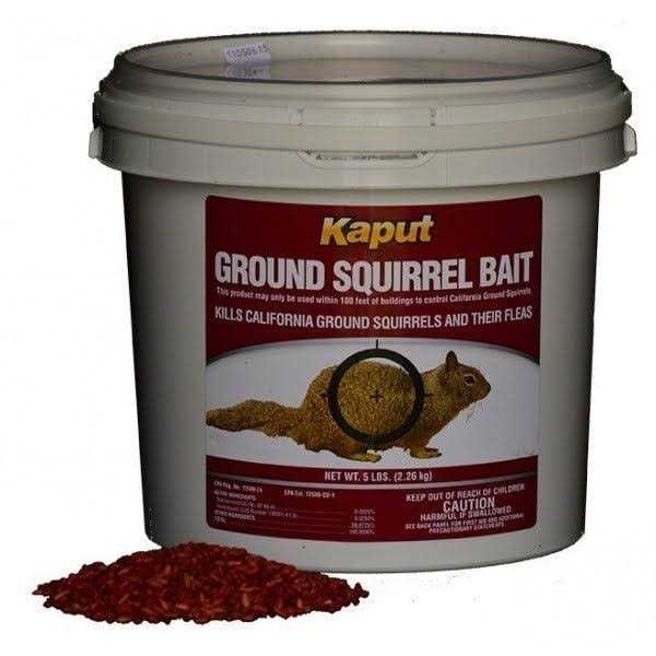 Kaput Ground Squirrel Bait 25lb - Sports Supplies Online Store