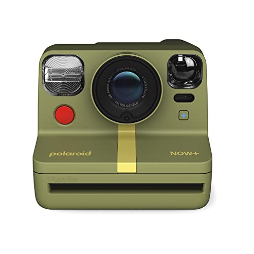 Polaroid Now+ 2nd Generation I-Type Instant Film Bluetooth Connected App Controlled Camera - White (9077)