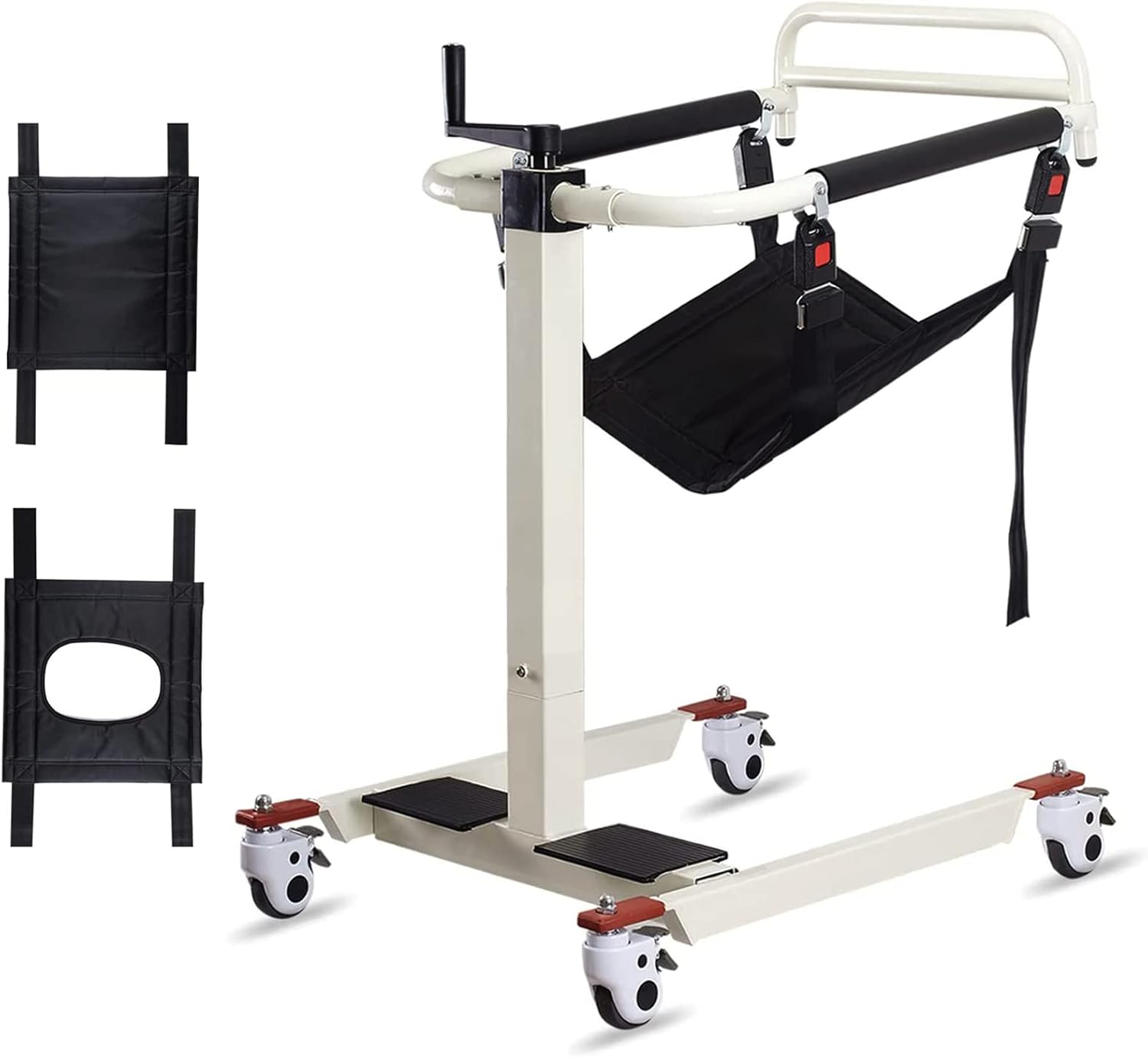 Transfer Wheelchair, Wheelchair Lift for car, Lifts for Home use with Soft Cushion, Transport Chair for Elderly Handicapped